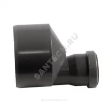 Переход НПВХ серый Дн 110х50 б/нап в/к Хемкор 2391035