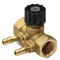 Клапан-партнер балансировочный ручной латунь 2012 Ду 15 G1/2" Ру16 Тмакс=120 оС ВР Kvs=1.6м3/ч с измерительными ниппелями для автоматических клапанов EURO Aquasfera 2012-01