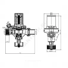 Клапан подпиточный
