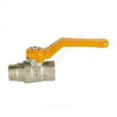 Кран шаровой латунь газ Стандарт Ду 15 Ру40 ВР/НР полнопроходной рычаг Dist 421Р