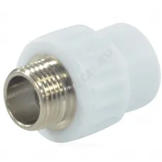 Муфта PP-R комбинированная белая Дн 20х1/2" НР VALFEX 10130020