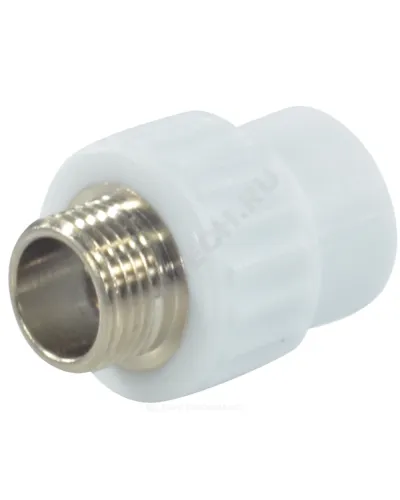 Муфта PP-R комбинированная белая Дн 20х1/2 НР VALFEX 10130020