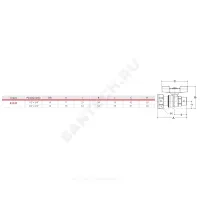 Кран шаровой латунь хром R254P Ду 20 Ру42 НР/нак. гайка бабочка красная с накидной гайкой для счетчиков Giacomini R254PX004