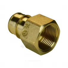 Муфта для PE-X труб радиальная латунь Дн 16х1/2" ВР GX109 Giacomini GX109Y033