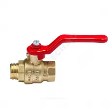 Кран шаровой латунь Эксперт Ду 25 Ру40 ВР/НР полнопроходной рычаг Dist 123Р