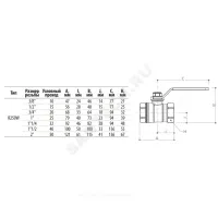 Кран шаровой латунь хром R250W Ду 32 Ру35 ВР рычаг зеленый Giacomini R250WX026