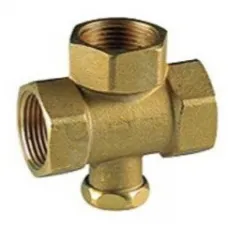 Клапан регулирующий латунь R279 Ду 20 ВР G3/4" с отсечным клапаном Giacomini R279Y004