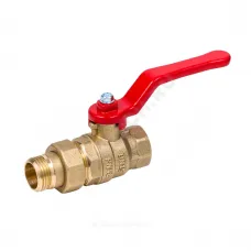 Кран шаровой латунь Эксперт Ду 25 Ру40 ВР/"американка" полнопроходной рычаг Dist 143Р