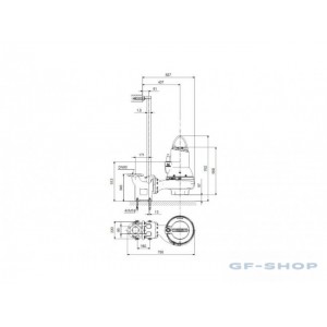 Насос канализационный GRUNDFOS SLV.65.80.22.A.EX.2.50D.C