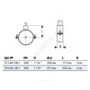 Хомут крепежный сталь оц Дн 250 G 1 1/4" б/к Geberit 371.841.00.1