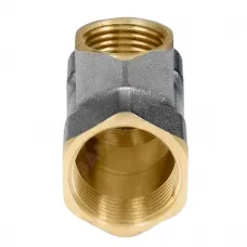 Тройник латунь никель переходной Ду 25х15х25 (1"х1/2"х1") ВР/ВР 9008 ГОСТ 32585-2013 Aquasfera 9008-02