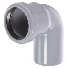 Отвод PP-H серый Дн 110х87гр б/нап в/к RTP (РосТурПласт) 36670