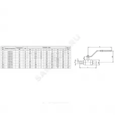Кран шаровой сталь 09Г2С 11с10фт Ду 100 Ру16 п/привар L=285мм BROEN КШТ 60.002.100.А.16