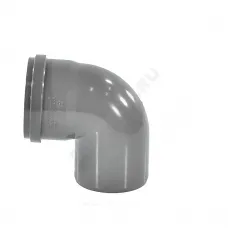 Отвод НПВХ серый Дн 110х87гр б/нап в/к ТУ 6-49-33-92 Агригазполимер