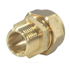 Муфта латунь 15Aх1/2" обжим/НР STAHLMANN SSML1501/2BEF