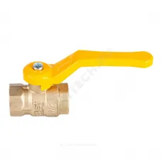 Кран шаровой латунь газ Стандарт Ду 15 Ру40 ВР полнопроходной рычаг Dist 411Р