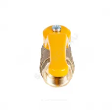 Кран шаровой латунь газ Стандарт Ду 15 Ру40 ВР полнопроходной рычаг Dist 411Р