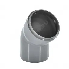 Отвод НПВХ серый Дн 110х30гр б/нап в/к ТУ 6-49-33-92 Агригазполимер