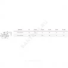 Кран шаровой латунь 11Б27фт1М OPTIMA Ду 15 Ру25 ВР/"американка" полнопроходной рычаг красный VALFEX VF.225.L0R1.012