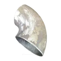 Отвод сталь бесшовный крутоизогнутый 90гр Дн 720х10,0 (Ду 700) под приварку ГОСТ 30753-2001 следы зачистки