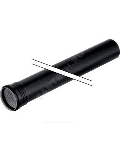 Труба PP-MD с раструбом бесшумная Silent-PP Дн 90х3,1 L=0,5м в/к Geberit 390.402.14.1