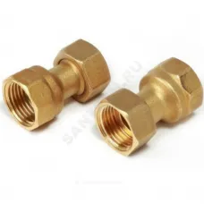 Отвод латунь P15F Ду 15 нак/г/ВР 1/2"х1/2" для шестиходовых клапанов R274N Giacomini P15FY005