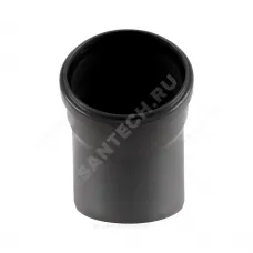 Отвод НПВХ серый Дн 110х15гр б/нап в/к Хемкор 2391075