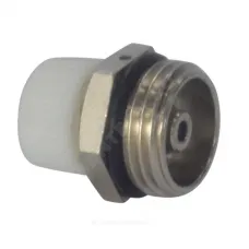 Кран Маевского ручной латунь Ду 15 Ру10 G1/2" НР с колпачком Ogint