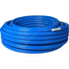 Труба PE-Xa/EVOH синяя Дн 16х2,2 Ру10 Тмакс=95C в PE изоляции 6 мм бухта 100м РОС
