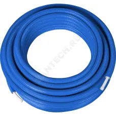 Труба PE-Xa/EVOH синяя Дн 16х2,2 Ру10 Тмакс=95C в PE изоляции 6 мм бухта 100м РОС