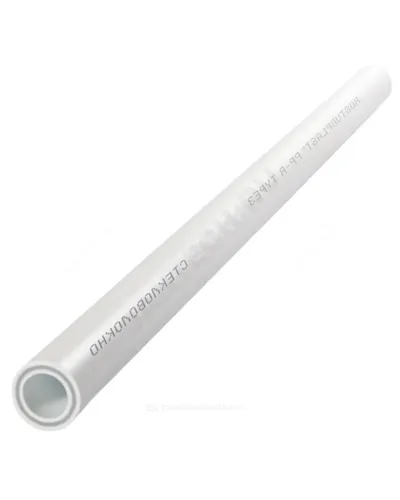Труба PP-RGF белая арм стекловолокном Дн 160х21,9 Ру20 SDR7,4 Т<95С L=4м RTP (РосТурПласт) 15673 .