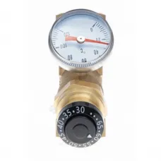 Клапан термостатический балансировочный ручной латунь AHT-R Ду 20 Rp3/4" Ру10 ВР Kvs=2.2м3/ч Ридан 003Z1530R