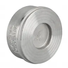 Клапан обратный нерж SS316 осевой Ду 100 Ру40 Тмакс=180 оС межфл диск нерж Benarmo