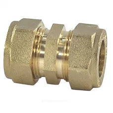 Муфта латунь 15A обжим STAHLMANN SSWL15/150BEF