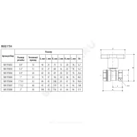 Кран шаровой латунь хром R851TH Ду 10 Ру35 ВР полнопроходной с Т-рукояткой красной/синей удлиненная ручка Giacomini R851TX002