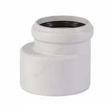 Переход PP-MD эксцентрический бесшумный светло-серый Skolan Safe SKR Дн 110х58 (DN110х50) б/нап в/к Ostendorf 335720