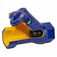 Клапан обратный чугун шаровой 401D Ду 80 Ру16 Тмакс=70 оС ВР 3" шар сталь Zetkama 401D080C55