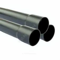 Труба НПВХ 125 SDR21 Дн 110х5,3 Ру12,5 L=3м серая напорная раструбная под клеевое соединение Aquaviva AQV311053R